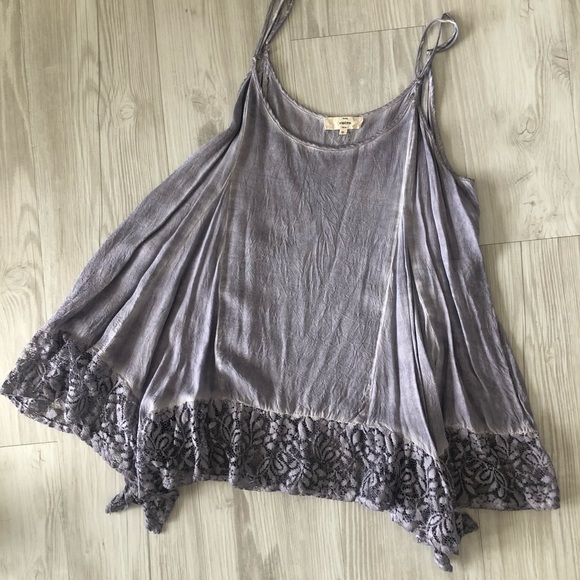 Entro Lavender Lace Tank - Picture 2 of 5